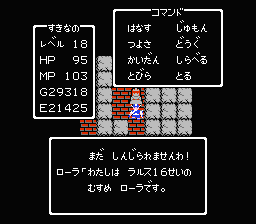 ドラゴンクエストローラ姫3